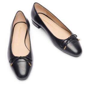 Stuart Weitzman Black Flats